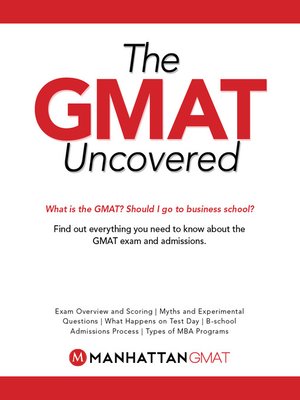 cover image of The GMAT Uncovered